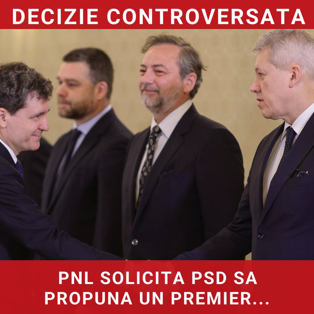 PNL solicită PSD să propună un premier sau să recunoască incapacitatea de a conduce