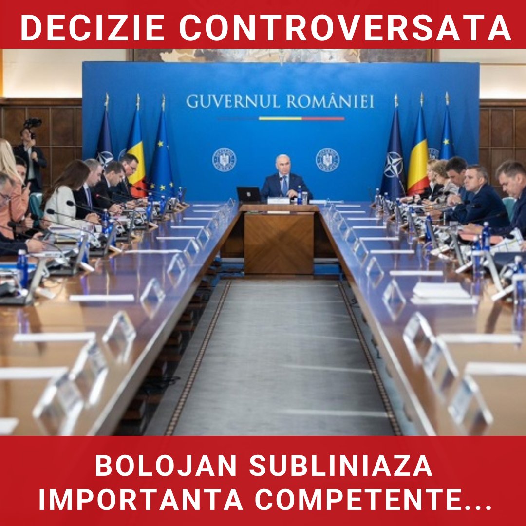 Premierul Bolojan apreciază absența miniștrilor PSD și subliniază importanța competenței în guvernare