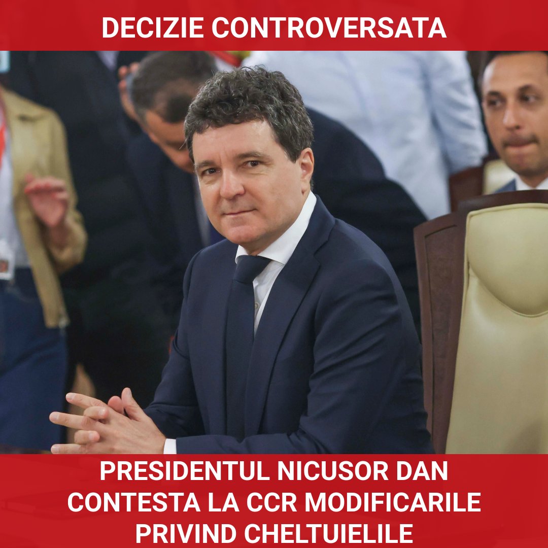 Președintele Nicușor Dan contestă la CCR modificările privind cheltuielile directorilor companiilor de stat