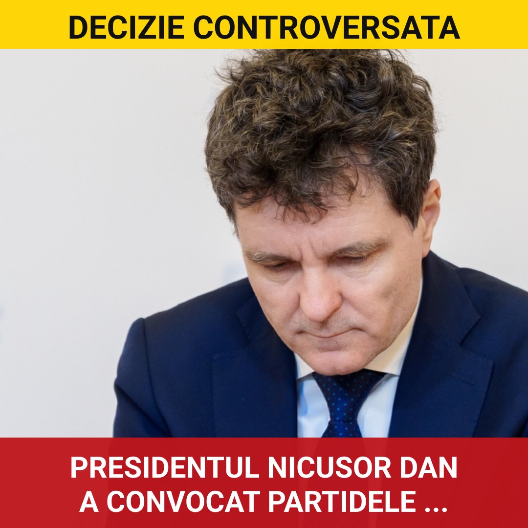 Președintele Nicușor Dan convoacă partidele politice la Cotroceni pentru a discuta criza guvernamentală