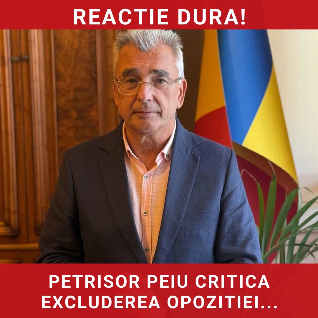 Președintele Nicușor Dan, criticat de Petrișor Peiu pentru excluderea opoziției din guvernare