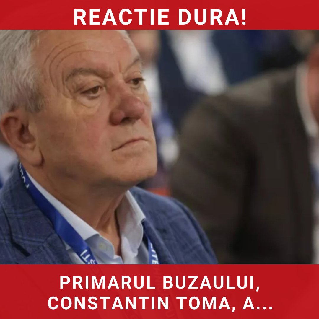 Primarul Buzăului, Constantin Toma, își exprimă nemulțumirea față de colaborarea dintre PSD și AUR