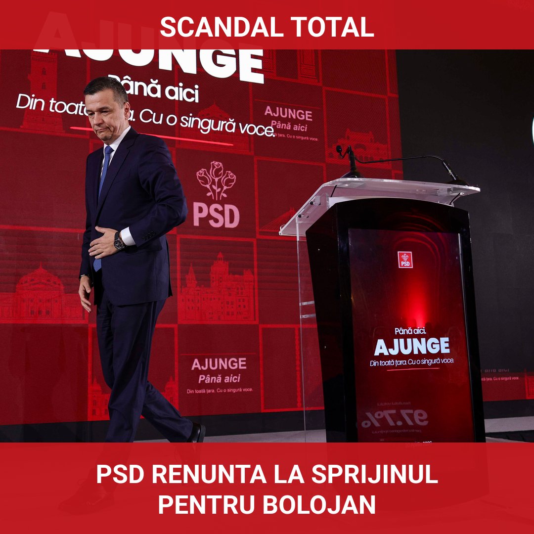 PSD a decis să renunțe la sprijinul politic pentru Ilie Bolojan, premierul României, după un vot covârșitor în cadrul partidului. Această mișcare a fost anunțată de liderul social-democrat, Sorin Grindeanu, care a subliniat nemulțumirea membrilor PSD față de direcția în care se îndreaptă guvernarea. Votul, care a avut loc în data de 20 aprilie 2026, a arătat că 97,7% dintre cei aproximativ 5.000 de membri prezenți au optat pentru retragerea sprijinului, ceea ce reflectă o criză profundă în cadrul coaliției guvernamentale.