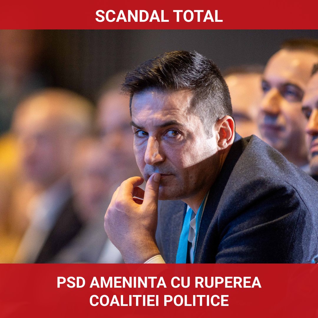 PSD amenință cu ruperea coaliției, Claudiu Manda anunțând că Ilie Bolojan nu va mai fi premier