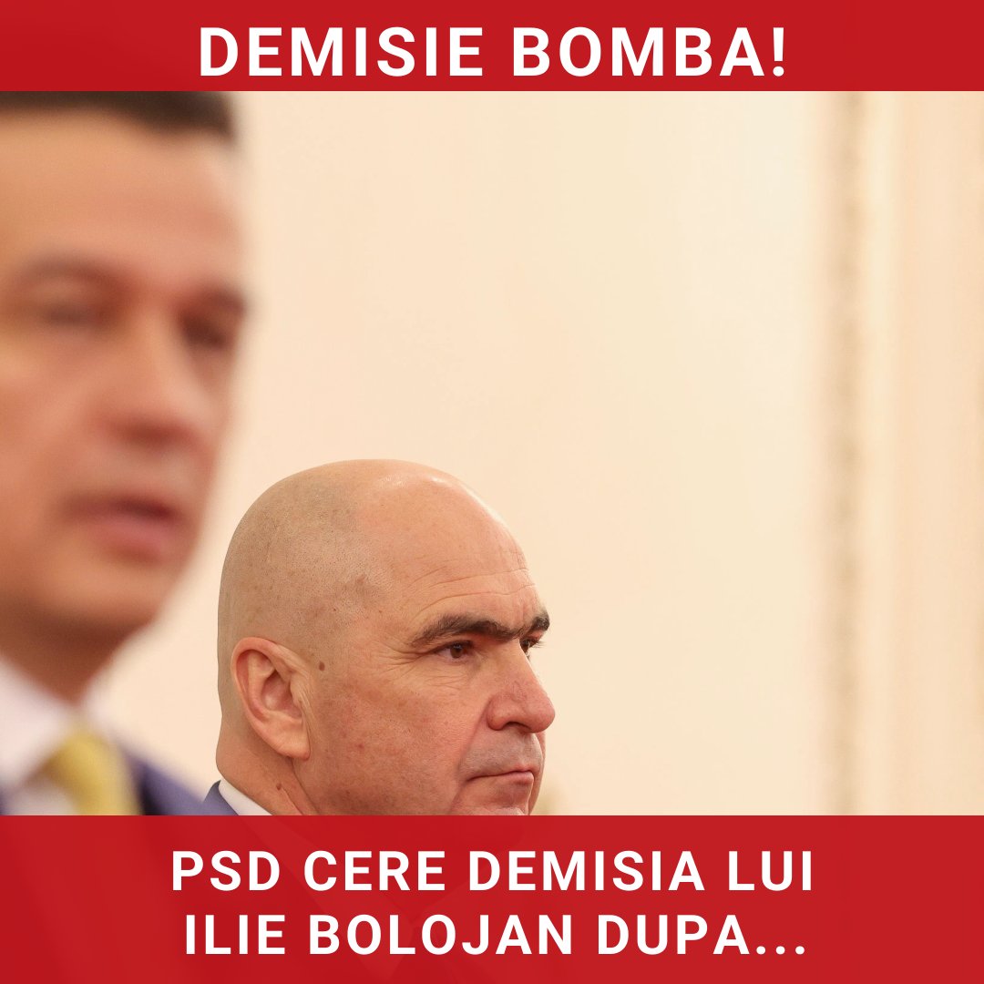 PSD cere demisia lui Ilie Bolojan după reținerea președintelui Vămilor Române