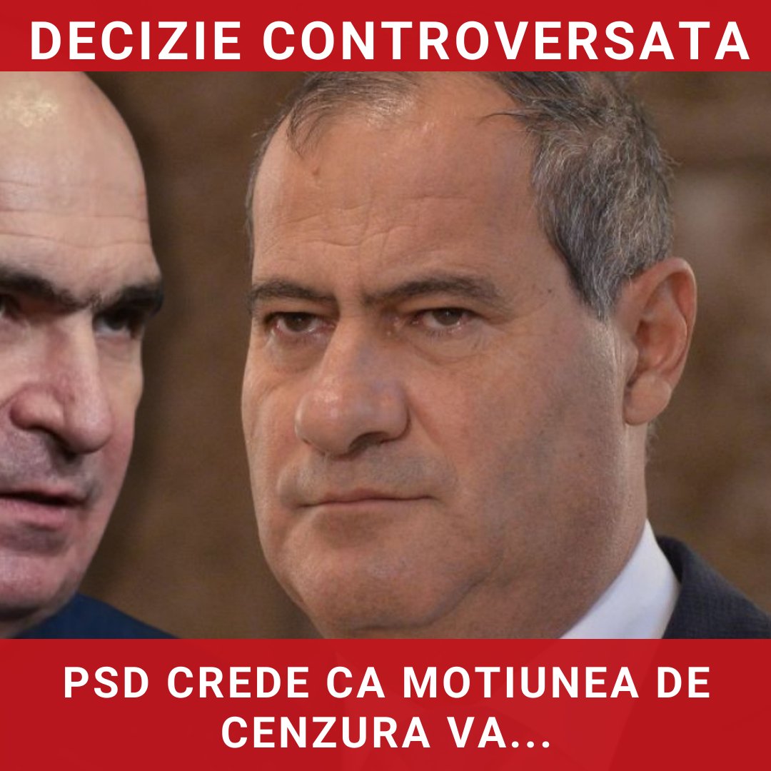 PSD își exprimă optimismul privind moțiunea de cenzură împotriva Guvernului Bolojan