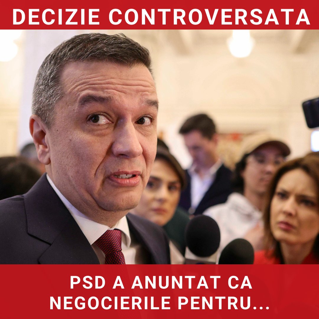 PSD își reafirmă poziția în contextul negocierilor pentru formarea unui nou guvern
