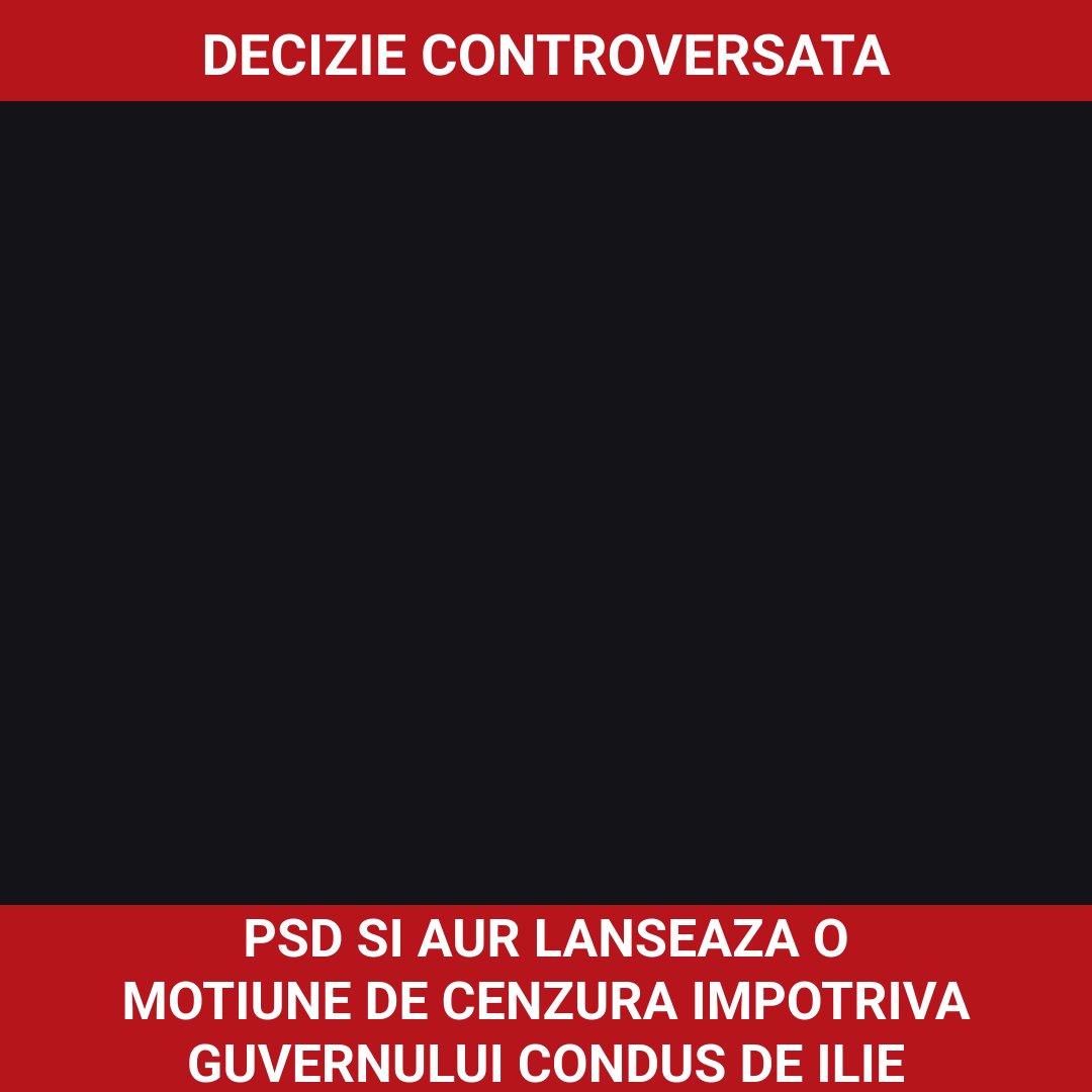 PSD și AUR lansează o moțiune de cenzură împotriva Guvernului condus de Ilie Bolojan, cu votul final programat pe 5 mai