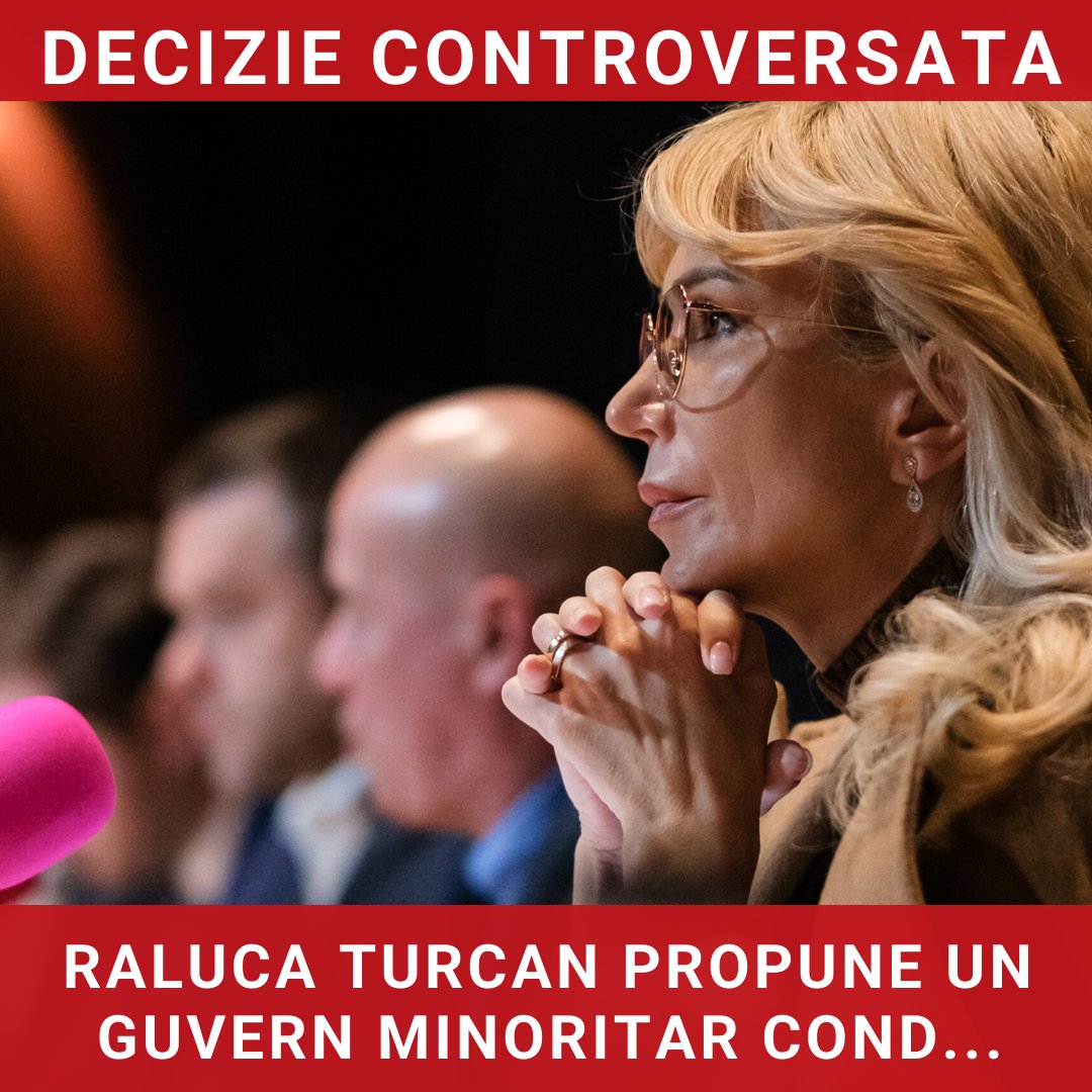 Raluca Turcan propune un guvern minoritar condus de Ilie Bolojan