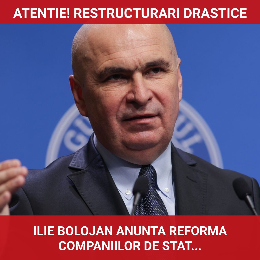Reforma companiilor de stat în România: Ilie Bolojan anunță restructurări drastice