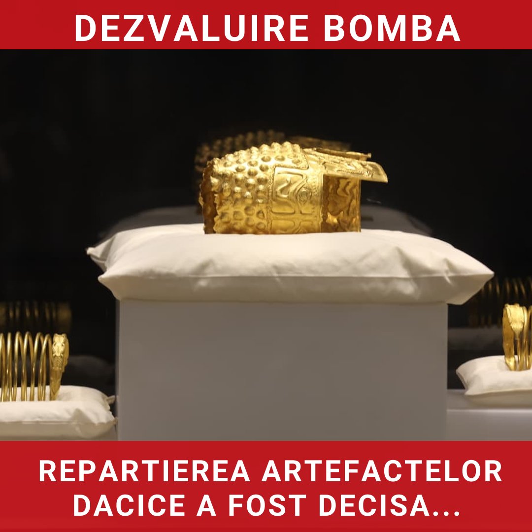 Repatrierea artefactelor dacice: Coiful de la Coțofenești și brățările furate din Olanda