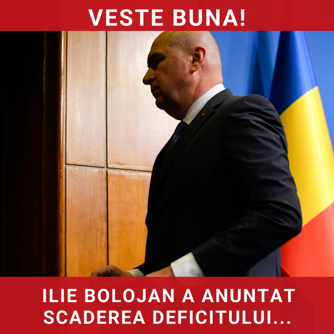 România înregistrează o scădere semnificativă a deficitului bugetar, conform anunțului premierului Ilie Bolojan