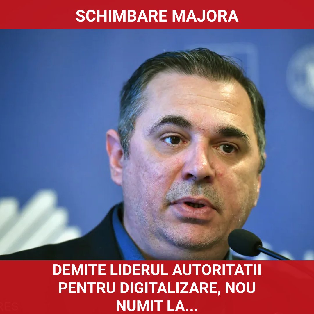 Schimbări majore la Autoritatea pentru Digitalizarea României: demiterea lui Dragoș Cristian Vlad și numirea lui Aurel-Cătălin Giulescu