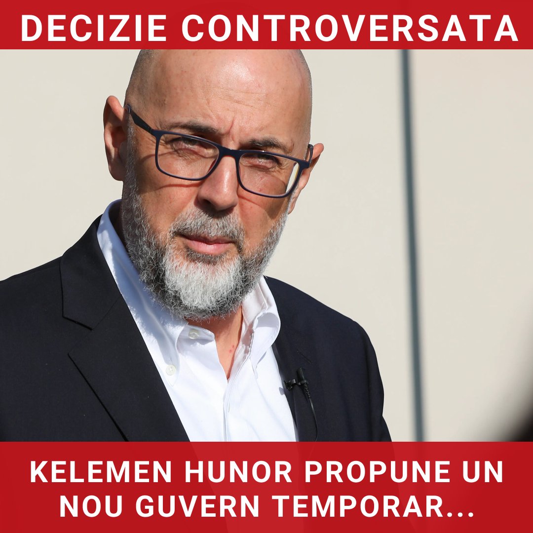 Soluția provizorie la criza politică: Kelemen Hunor propune un nou guvern temporar