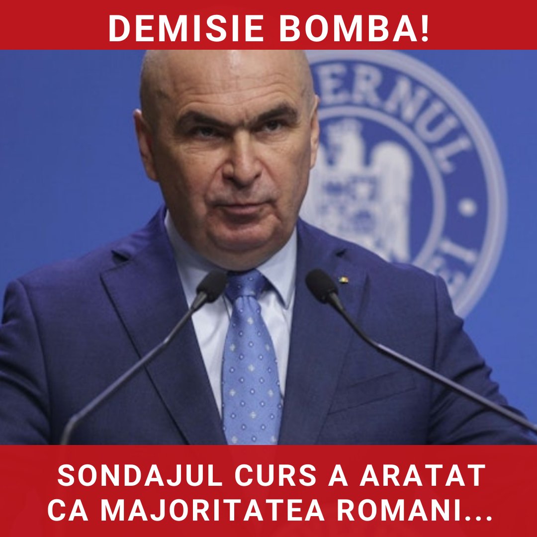 Sondaj CURS: Majoritatea românilor cer demisia premierului Ilie Bolojan