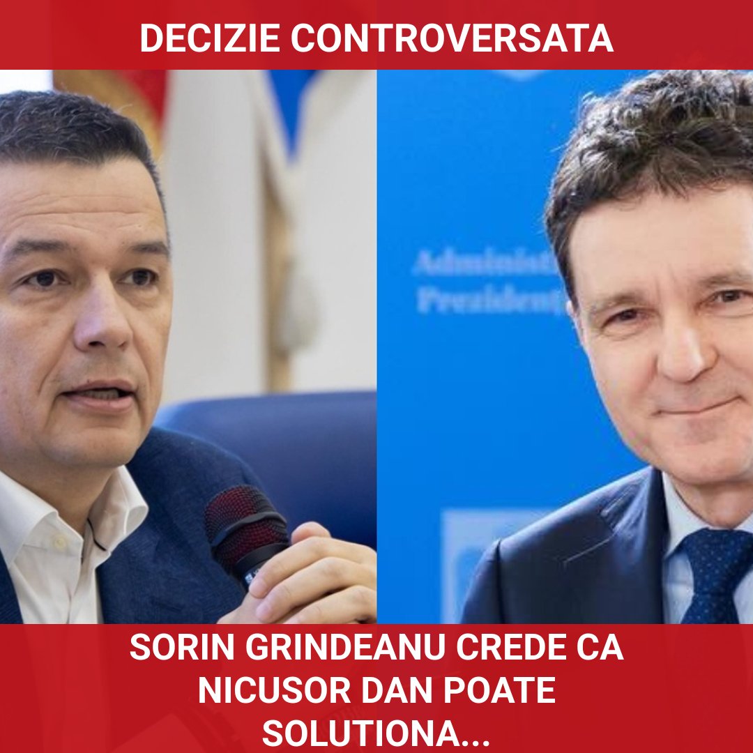 Sorin Grindeanu consideră că Nicușor Dan poate soluționa criza politică actuală