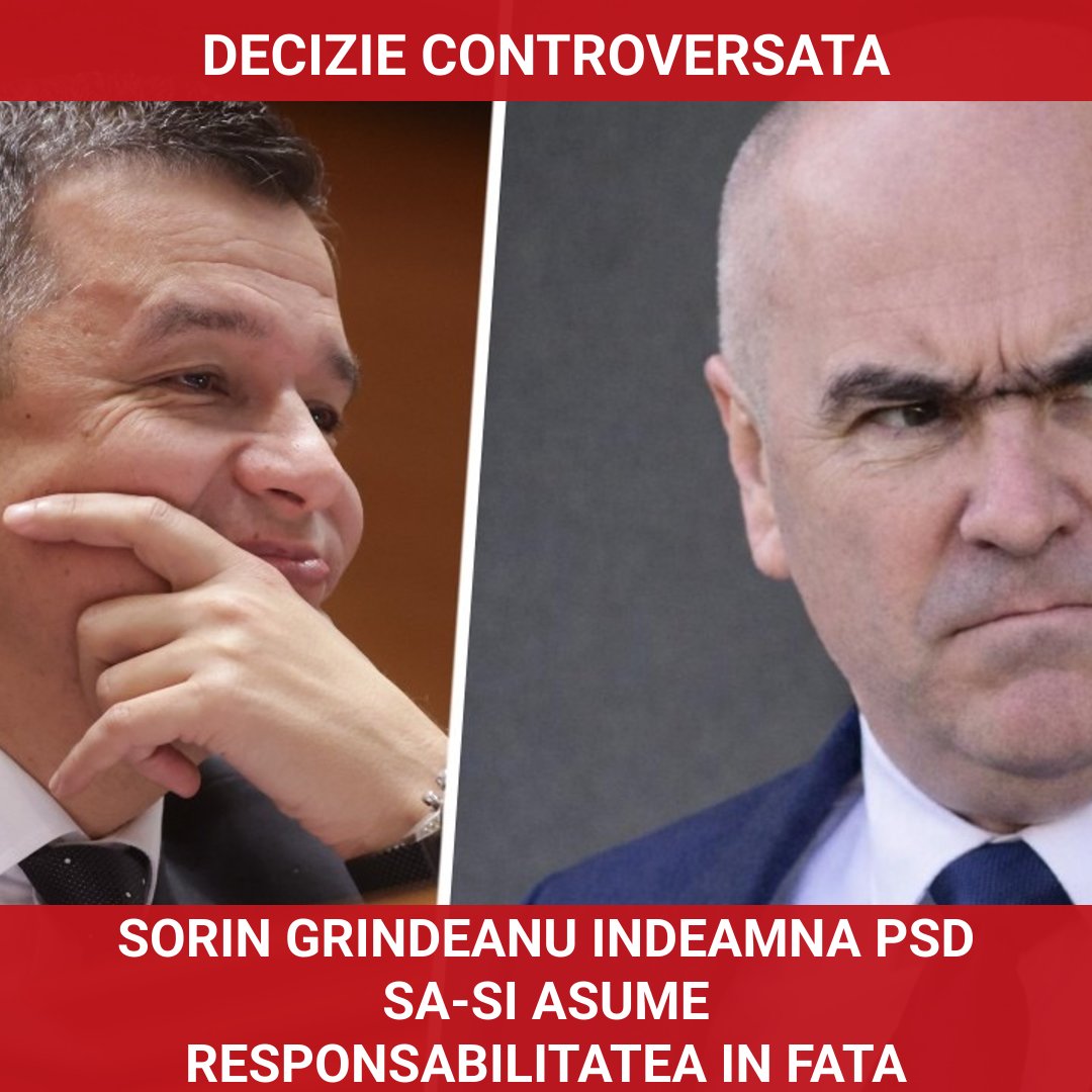 Sorin Grindeanu îndeamnă PSD să-și asume responsabilitatea în fața crizei economice