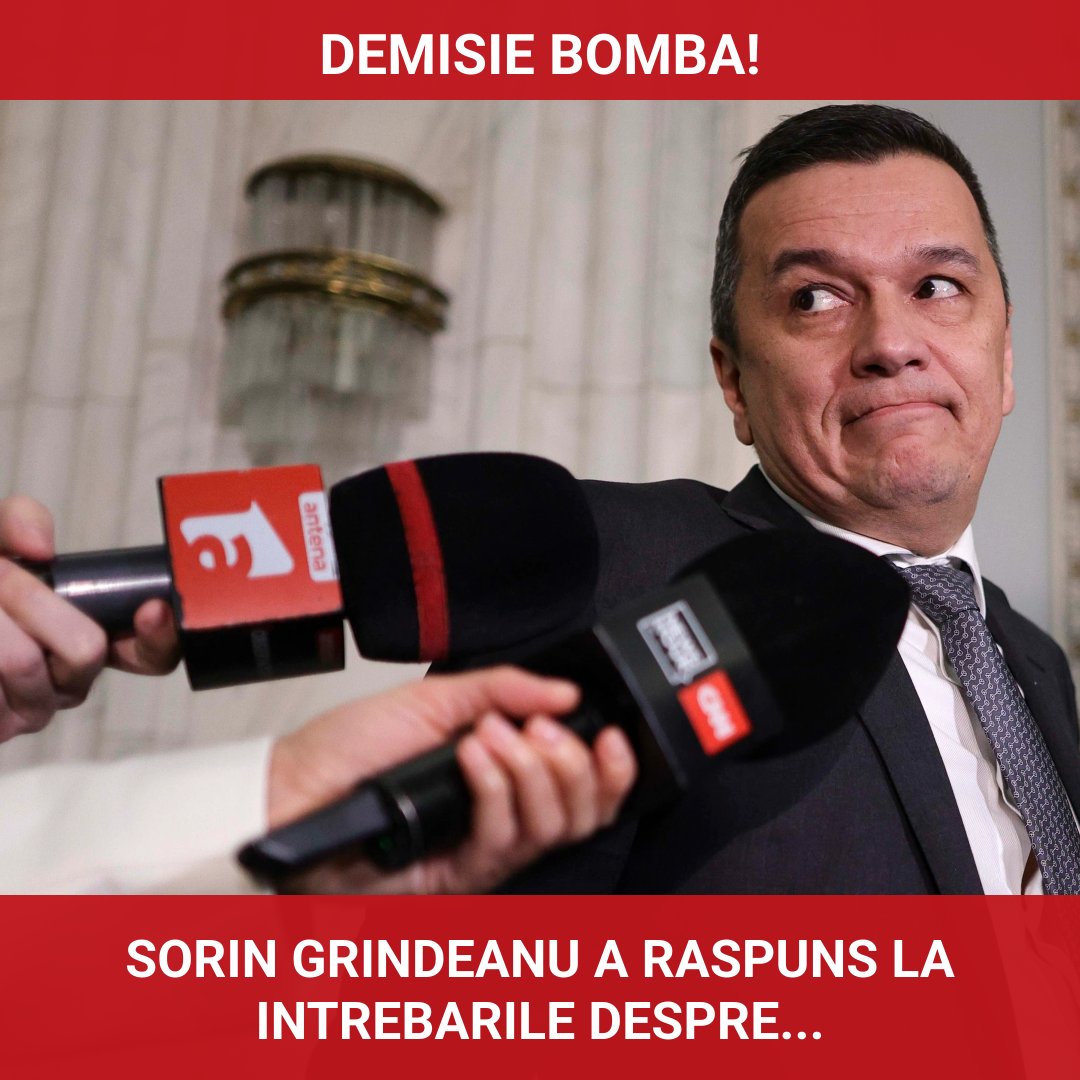 Sorin Grindeanu răspunde întrebărilor despre demisia sa de la conducerea Camerei Deputaților