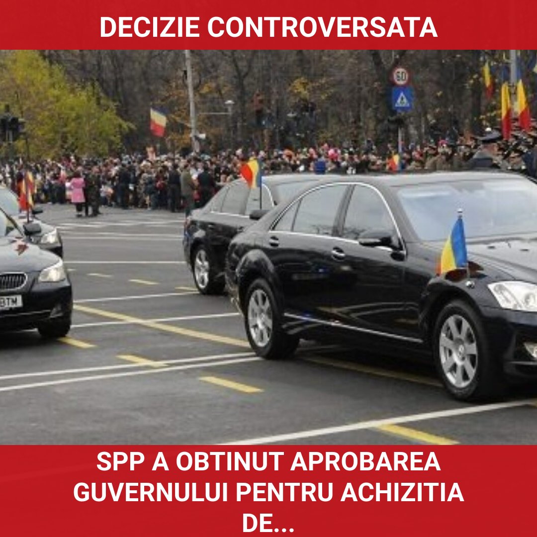 SPP a obținut aprobarea guvernului pentru achiziția de vehicule necesare securității