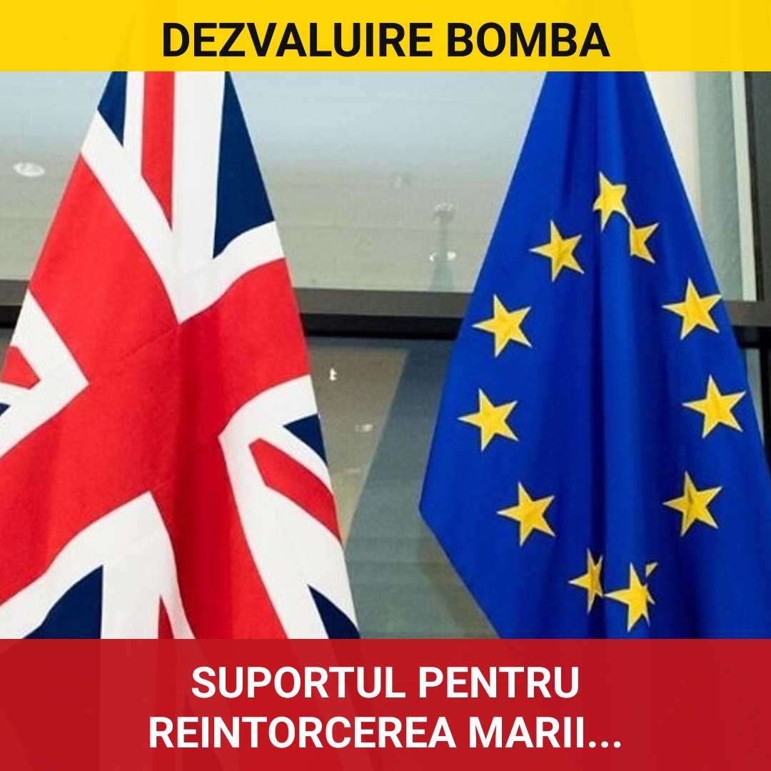 Sprijinul pentru reîntoarcerea Marii Britanii în UE crește la un deceniu după Brexit