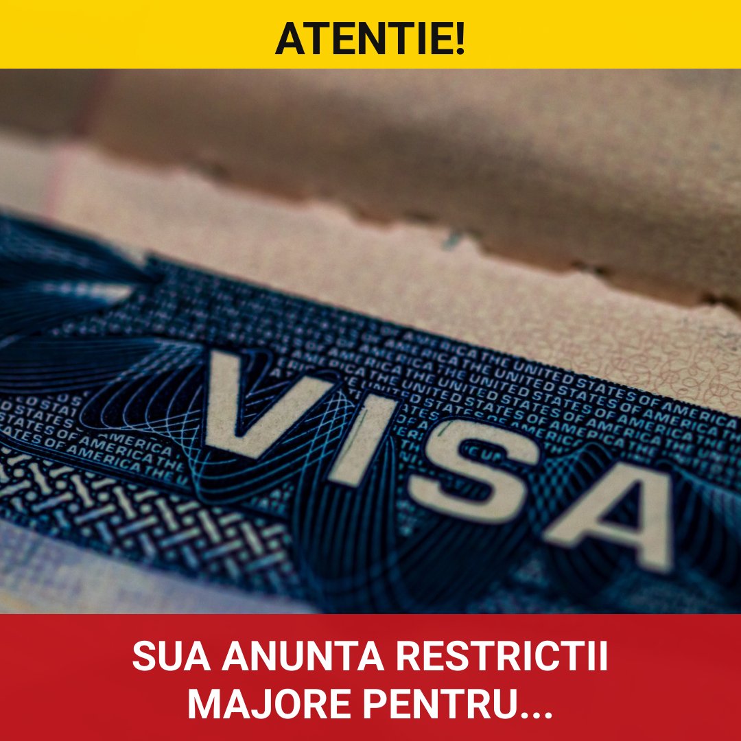 SUA își amplifică restricțiile de viză pentru susținătorii adversarilor din emisfera vestică
