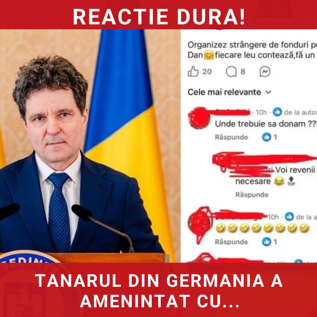 Tânărul din Germania care a amenințat cu asasinarea lui Nicușor Dan a fost audiat de poliție