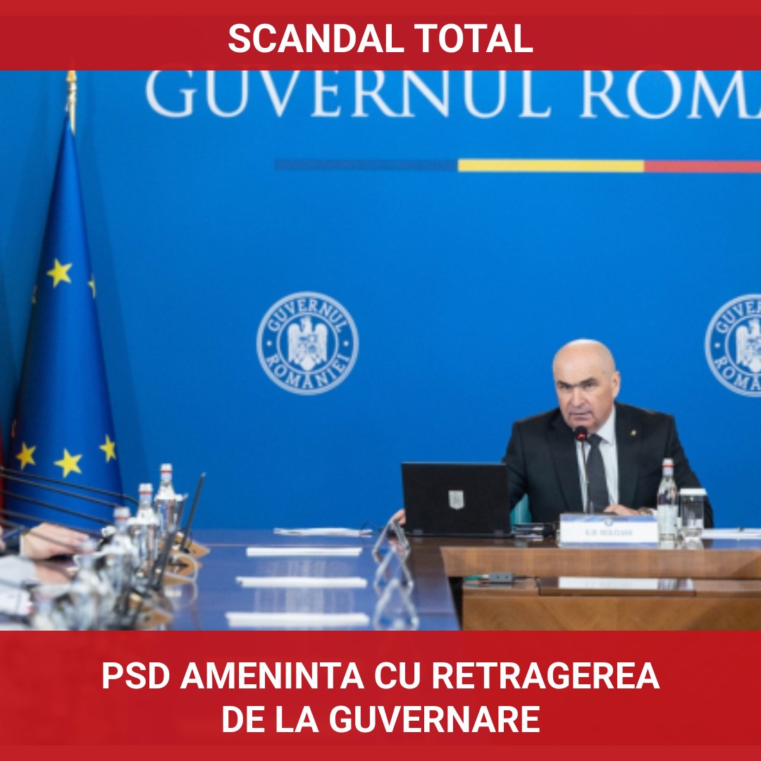 Tensiuni în Coaliție: PSD amenință cu retragerea de la guvernare dacă Bolojan nu demisionează