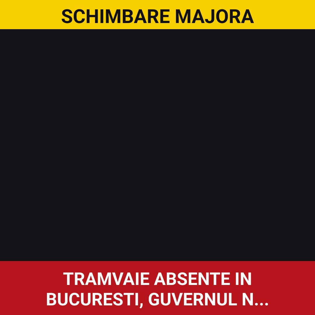 Tramvaiele lipsesc, dar guvernul este și mai absent în România