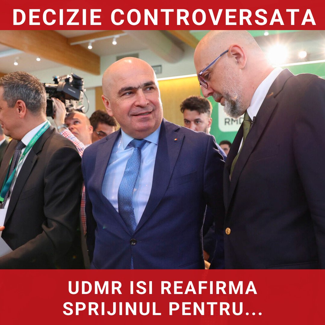 UDMR își reafirmă sprijinul pentru guvernul Bolojan în contextul demisiilor PSD