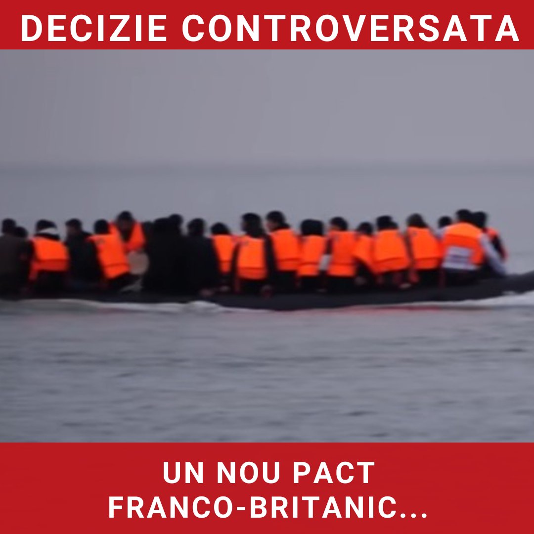 Un nou pact franco-britanic pentru combaterea migrației ilegale prin Canalul Mânecii
