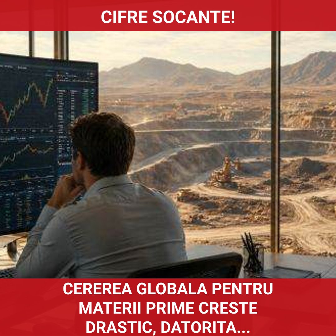 Un nou superciclu al materiilor prime: inteligența artificială și geopolitica stimulează cererea globală