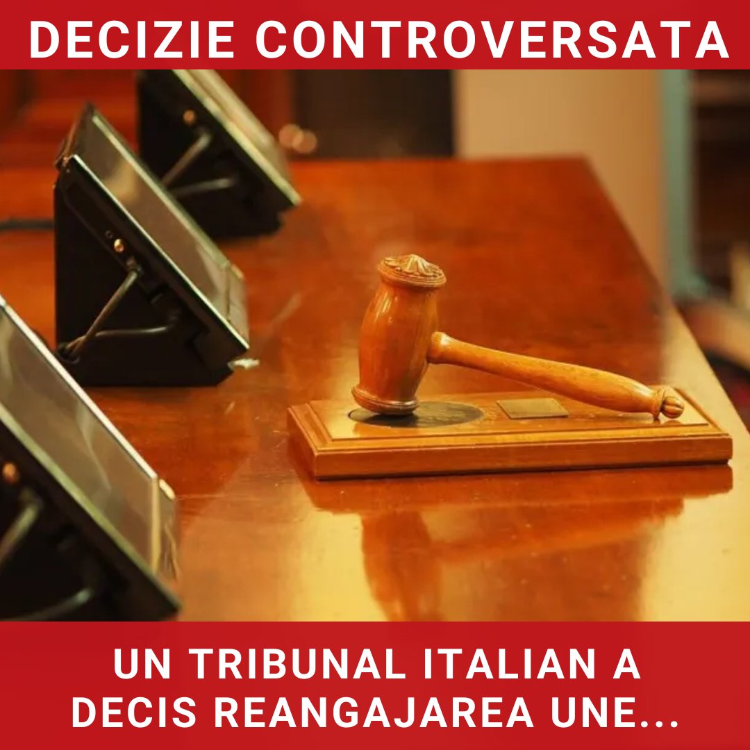 Un tribunal italian decide reangajarea unei profesoare române după contestarea diplomei