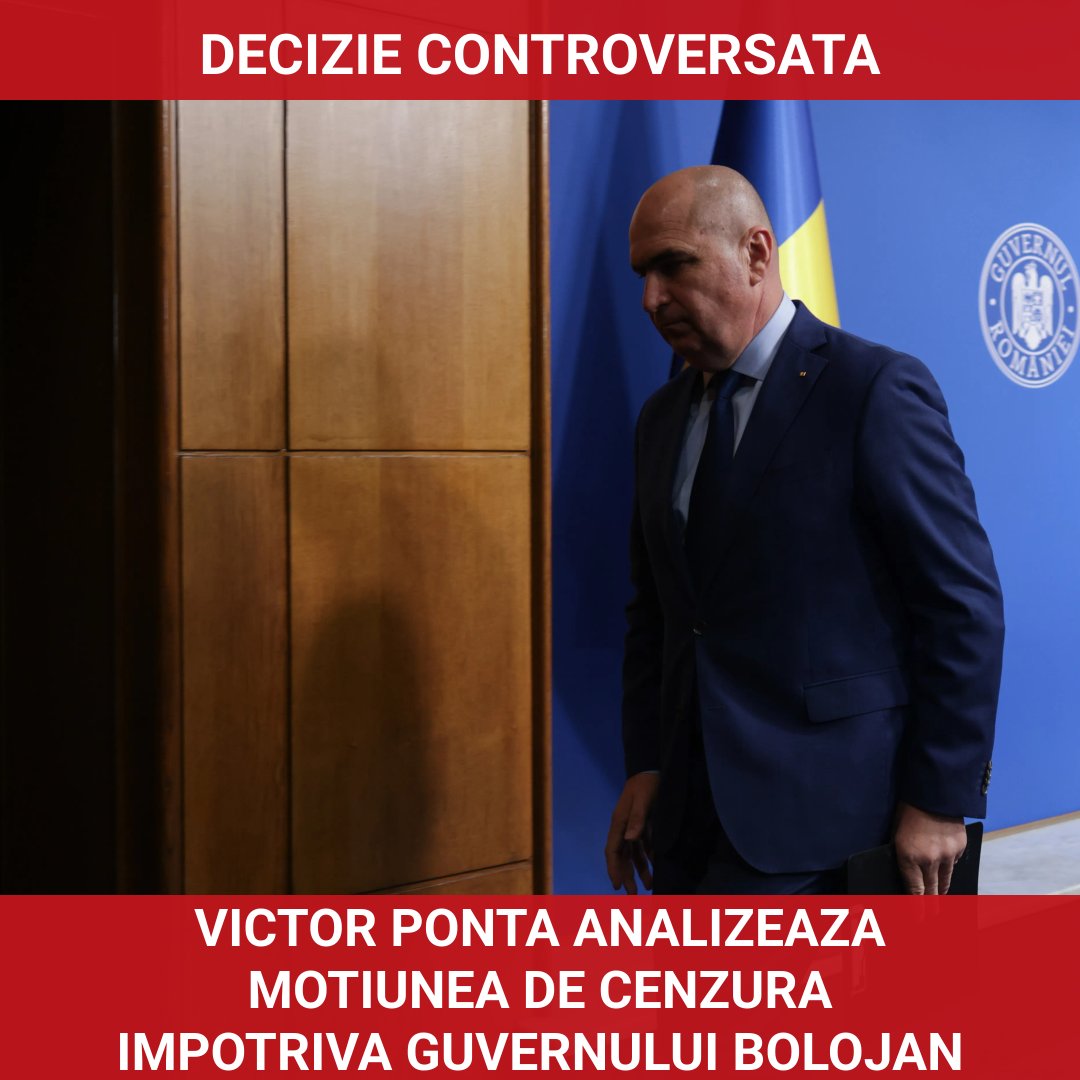 Victor Ponta analizează moțiunea de cenzură împotriva guvernului Bolojan și implicațiile acesteia