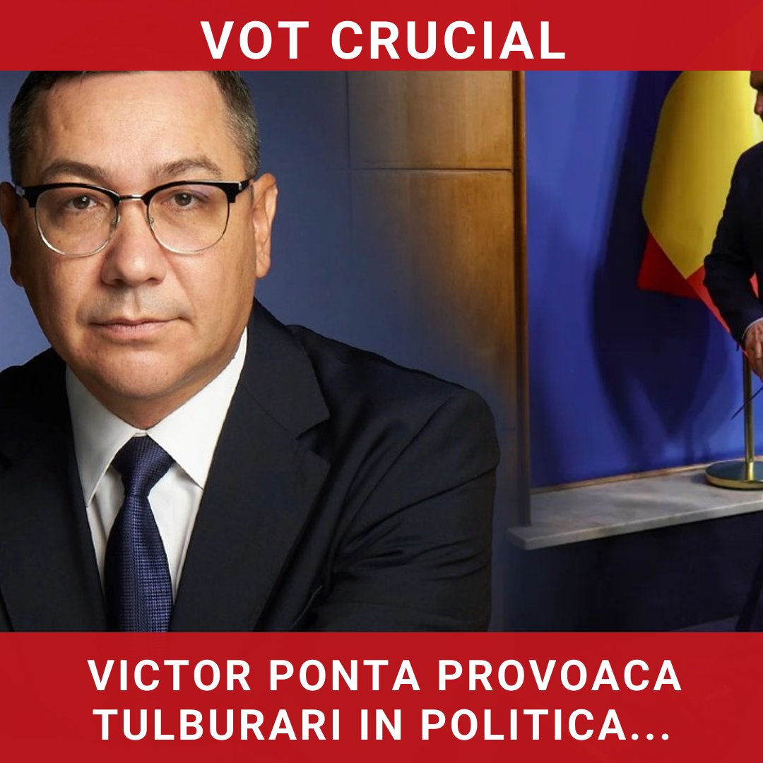 Victor Ponta provoacă turbulențe în politica românească înainte de votul crucial din Parlament