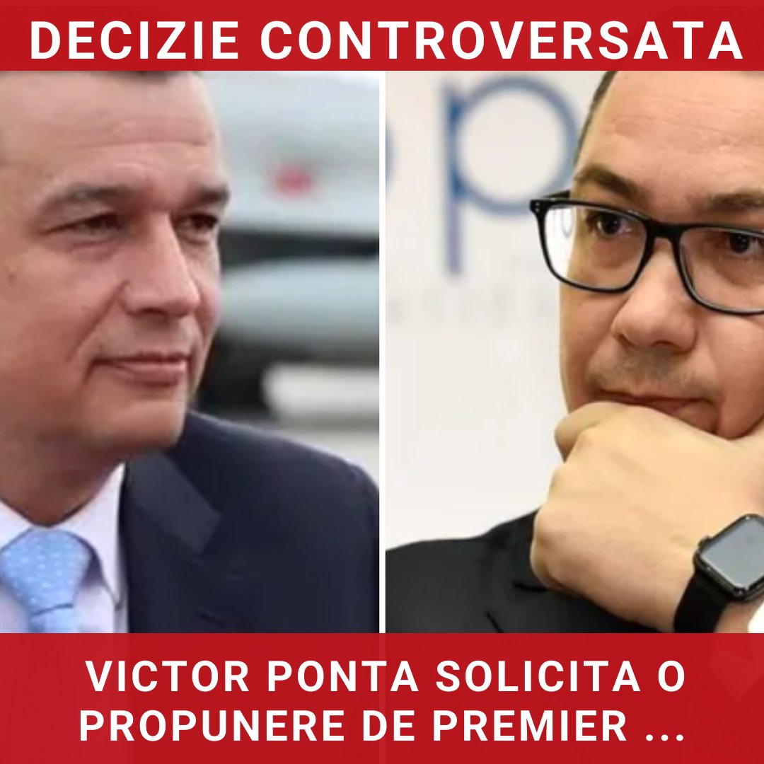 Victor Ponta solicită o propunere de premier din partea PSD în contextul crizei politice
