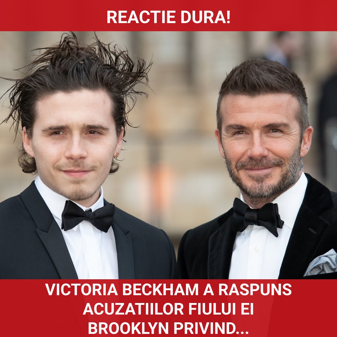 Victoria Beckham răspunde acuzațiilor fiului său Brooklyn privind familia
