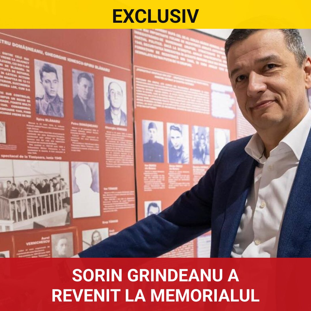 Vizita lui Sorin Grindeanu la Memorialul Durerii de la Sighet: O legătură personală cu istoria anticomunistă